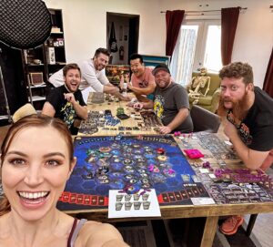 Becca Scott Instagram - Twilight Imperium day!!! Check out @goodtimesociety story for updates throughout the day. L1z1t Mindnet baby - ASSIMILATE!!!!