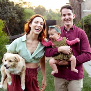 Becca Scott Instagram - Look, my family is unfathomably adorable, I’m not sorry. But the incredible @kaitlinsaltzmanphotography caught it all in a frame!!! Consider this your Christmas card, because jesus I don’t know how anyone finds the time to send one of those. Happy Holidays!