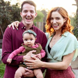 Becca Scott Instagram - Look, my family is unfathomably adorable, I’m not sorry. But the incredible @kaitlinsaltzmanphotography caught it all in a frame!!! Consider this your Christmas card, because jesus I don’t know how anyone finds the time to send one of those. Happy Holidays!