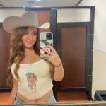 Becky James Instagram - the hat stays on x