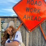 Becky James Instagram - the hat stays on x