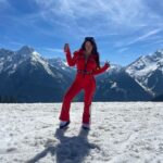 Becky James Instagram - if we do say snow ourselves xx