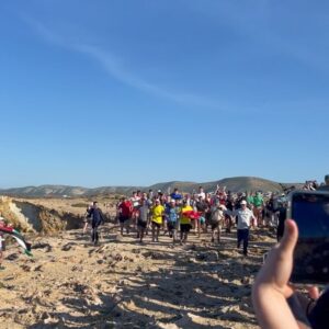 Becky James Instagram - truly lost for words. (makes a change)

huge congrats to our russell and the entire team of absolute legends - what a mental achievement - can’t wrap my head around how any of this was possible but I’d like to believe that warm pint in senegal really pushed him to the finish xx

je suis baffled.
