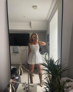 Becky James Instagram - keeping an eye on things xxx