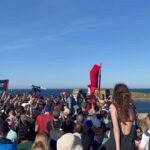 Becky James Instagram - truly lost for words. (makes a change) huge congrats to our russell and the entire team of absolute legends - what a mental achievement - can’t wrap my head around how any of this was possible but I’d like to believe that warm pint in senegal really pushed him to the finish xx je suis baffled.