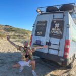 Becky James Instagram - truly lost for words. (makes a change) huge congrats to our russell and the entire team of absolute legends - what a mental achievement - can’t wrap my head around how any of this was possible but I’d like to believe that warm pint in senegal really pushed him to the finish xx je suis baffled.