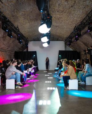 Becky James Instagram - mammy at the fashion show xxx💋💅🏼