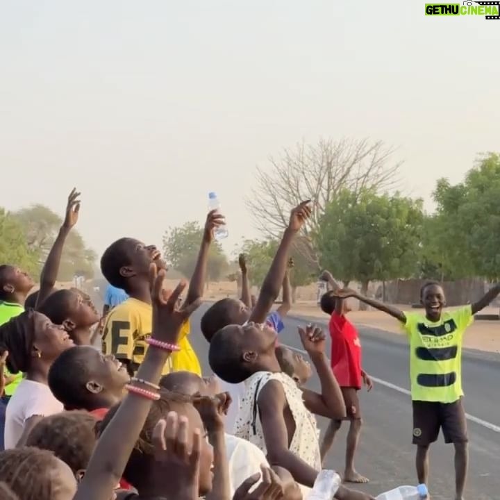Becky James Instagram - I travelled to Africa to deliver Hardest Geezer a pint from his local pub. let’s be real, the man deserved a pint. huge thank you to russell and his team for allowing us to join such an mental mission, @the.goose.worthing pub for letting us literally steal a pint and james connor & charlie who went along with a very daft idea. 🤌🏼 peace, love, worthing pints X (don’t forget to donate what you can to russ - link in his bio @hardestgeezer)