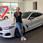 Becky Sauerbrunn Instagram - Thank you, @bmwusa!! I love the new ride, and I’m really looking forward to driving this baby the rest of the season!