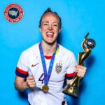 Becky Sauerbrunn Instagram - 🇺🇸 SEISMIC ANNOUNCEMENT 🇺🇸 The first episode of Becky Sauerbrunn: Road to the Cup drops TOMORROW. 🌏🏆 This series attempts to illustrate all of it, in her own words, capturing the journey towards the biggest World Cup ever as a back-to-back defending champion. 🏆 🏆 Look for it TOMORROW 🇺🇸