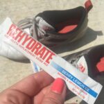 Becky Sauerbrunn Instagram - Thanks, @advocare, for sending me the new Rehydrate flavor! You need something more when it's over 90 degrees and you're training hard. Try out Berry Lemon Ice Rehydrate! #ad