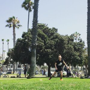 Becky Sauerbrunn Instagram - LA Training
