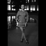 Bel Powley Instagram – 💜 @chanelofficial 💜 opening of the incredible ‘Gabrielle Chanel. Fashion Manifesto’ at the @vamuseum 💫 thank you for having me 💫 @alexreadermakeup @chercoulter 😘