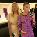 Bel Powley Instagram – 💜 @chanelofficial 💜 opening of the incredible ‘Gabrielle Chanel. Fashion Manifesto’ at the @vamuseum 💫 thank you for having me 💫 @alexreadermakeup @chercoulter 😘