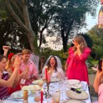 Bel Powley Instagram - 🩷❤️ HEN PARTY ❤️🩷 the most glorious and hilarious weekend 💕 only my mad friends could have this much fun 💕 I love you all SO MUCH 💕 thank you to my bestest ever friend @lolaboothby and @honorpowley @alicefelgate @kittywordsworth for organising it 💕 I’m brimming with joy 💕