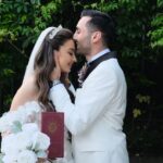 Belemir Temizsoy Instagram - Just married🤍 #belemirmertwedding