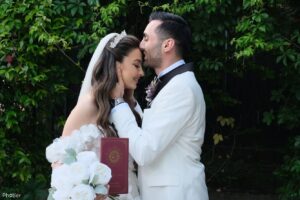 Belemir Temizsoy Instagram - Just married🤍

#belemirmertwedding