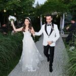 Belemir Temizsoy Instagram - Just married🤍 #belemirmertwedding