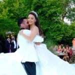Belemir Temizsoy Instagram - Just married🤍 #belemirmertwedding