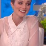 Bella Heathcote Instagram - Sex scenes and broken legs* with @ellendegeneres *side note: solid working title for an autobiography RIP Twitch 💙