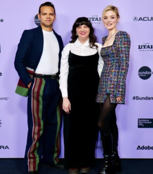Bella Heathcote Instagram - ✨ Sundance by night ✨ The Moogai premiere snaps plus a bonus shot after I fell like a ton of bricks and had to stop for Advil en route to a screening.

Jokes aside, I am incredibly proud to have been in The Moogai and for it to have premiered at Sundance. That film is a beautiful allegory for a very ugly part of Australia’s history and has stayed with me since I saw it @sharileesebbens and @meyneg knocked it out of the park. As did Tessa Rose, Clarence Ryan… the whole cast! I can’t wait for you to see it. Bravo to all involved #StariSebbens