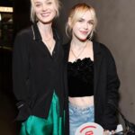 Bella Heathcote Instagram - Last week❣️ A dash of @red and a splash of @rogervivier 👠 plus plenty of laughs and a nice dose of @laurabrown99 & @kiernanshipka Slides to note: 3) @sarahkatesilverman auctioning an ear cleaning (by her) 4) @kiernanshipka receiving 1 of 3 warm embraces (another auctioned good) 5) I look like I’m about to sneeze but trying to make it sexy