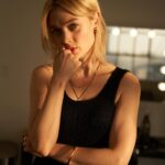 Bella Heathcote Instagram - In doing The Engagement Party last year I was reminded that the only vaguely current headshot I had was a janky one my husband had taken on my phone. After seeing it every day on the sign out front of the Geffen I thought, ok, fine, I’ll get some headshots done. Not surprisingly the ones I liked the most were the ones where I was mucking around in an old dress of my mum’s, the ones that didn’t feel “headshotty” at all (in addition to the fact that mum’s dress gives 90s supermodel vibes 😍) 📸 @matt_kallish