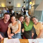 Bella Heathcote Instagram - Last week(ish) in London ⚽️🍻🎭🖼️ slipped on my high vis sneaks and slipped in some quality time with my gorgeous bro and nephew 😍😍😍 (snuck a bitta culcha in too)
