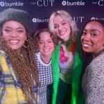 Bella Heathcote Instagram - Oh hey 👋🏻 here’s my Sundance 2024 daytime photo diary! 1. the IMDb studio 2. With the two gorgeous leads from The Moogai. I love that we unintentionally/ fabulously wore complimentary outfits 3. backstage before the How I Get It Done panel for @thecut with some absolute champions/ co-panelists and our brilliant moderator 4. BTS at the @deadline studio 5. Wave if you’re a nerd 6. Oscar the grouch but make it fashion 7. Sharing my Sundance win 😂🤦🏼‍♀️ at the How I Get It Done panel 8. Snowy peaks 🙆🏼‍♀️ @tildebymatilde 💄 @rachelnicolepagan And ‘fits found by @pennylovellstylist of course 😘