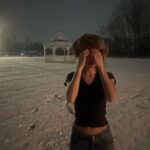 Bella Shepard Instagram – snow angel ✟ ✟ ✟🪶🪶🪶