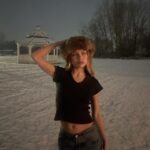 Bella Shepard Instagram – snow angel ✟ ✟ ✟🪶🪶🪶