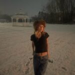 Bella Shepard Instagram – snow angel ✟ ✟ ✟🪶🪶🪶
