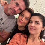 Bellamy Young Instagram - These. People. How I do love them. 🥰 Thank you, @themeanchick & @scottkfoley , for including a cranky, old, currently low-carb vegan in your holiday & in your hearts. 😄 Hope everyone is surrounded by love- today & always. And hope one day you get to eat Marika's cooking! 🤩 I am very grateful indeed. ❤️❤️❤️❤️