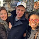 Bellamy Young Instagram - What a DAY! Got to join my dear friend @jsinger10 in #NewHaven to celebrate his journey as a #screenwriter & his most recent film #Maestro. First time I've gotten to go back to #Yale since I graduated! Think I was afraid they'd realize their mistake & repossess my diploma. But they didn't!!🎉 And we had the BEST DAY! Thank you, @crystalnfeimster , #DanielBotsman, @nydiadc , Olivia , @yalefilm , @piersoncollegeyale , & Stanley the cat for welcoming me along for the ride & for fêting Josh so superbly. 🤓 And Josh, thank you for sharing your day with me. It really meant the world. 🥰 Josh & I actually didn't meet until we'd both graduated & were living in #LA, so it was fun to show each other the spots that meant the most to each of us during our college years. To that end, see above my freshman dorm (looking good, #BinghamHall 🤩), #OldCampus (where too much went down to chronicle), the #DiningHall in @hoppercollege (then #calhoun) where I went #vegan in 1988😄, & a loving shot of #HarknessTower. 🥰 Yesterday made me so grateful that I got to go to college at all, much less there. I learned a ton- less about physics than I hoped😄🤦🏻‍♀️, but so much about literature, & theater, & most of all myself. But above all, I'm grateful to my mom: she let me go so far away, even after having just been widowed, & (along with the generous #FinancialAid Yale granted me & the #scholarships I'd gotten,) she paid on those college fees til they were gone, which meant I left school debt-free. I am on my knees grateful for what she sacrificed so I could have the education of my dreams. Thank you, mom. Hope everyone is having as beautiful a weekend as possible. I'm sending each of you so much love! ❤️💗❤️💗❤️💗