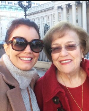 Bellamy Young Instagram - Mom passed away today. 
Heaven has one more angel. 💔
Please keep her in your hearts. She suffered a lot this last year & a half. But before that, I tell you: we left it all on the field. ❤️
I'll put her obituary below for those of you who didn't get to know her in this life. 
Sending everyone so much love. Today & always. 
Hug all your people extra close tonight. 💔❤️

Jane Goodwin passed away peacefully in Asheville on Dec 26th, the day after her favorite day of the year. 
Jane was born Martha Jane Blankenship & raised in Rutherfordton, NC. An all-state basketball center & school newspaper editor, she graduated from Western Carolina University in 1957.
Her career as an English teacher allowed her to see Lee Edwards become Asheville High and St Eugene's become Asheville Catholic Community School, with stints at North Buncombe HS & Independence HS in Charlotte. While at Providence HS, she even coached a student to a National Debate Championship. Being a teacher was not just a job: it was who she was to her core. Whether teaching her famous "point of view" class, helping a student write a speech or a headline for the newspaper, or giving kids their first taste of Shakespeare, she lived to help people learn how to learn. 
She was oft widowed. Art Young, Bob Yelton, Barry Goodwin, and Bobby Lee Sudduth all shared time and love with her in this life. She also loved the fur-babies she got to have, always feeling incomplete without a devoted dog by her side. 
But most of all, she was a loving sister & mother. She is survived by her sister & brother-in-law Norma & Jim Andrews of Spindale, NC, & her daughter Amy Young of NYC. 
Donations in her memory can be made to Helpmate, an organization which provides domestic violence services in Buncombe County. (link in Insta bio) @helpmatebuncombecounty