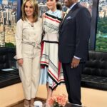 Bellamy Young Instagram - Happy Monday, everybody! Hope your week is off to a beautiful start.🥰 I just wanna take a minute to say a big TY to my team at Salix for partnering with me to help get out such an important message last week- & to all the folks who had those conversations with me. A #GDNY stop always starts the day off right🤓, & that day ended at @scientific_american !! I've been a subscriber since I graduated from college (did you know they're the oldest continuously published magazine in America??) I'm always grateful for what I learn in their pages, & last week was a bit of a dream come true to get to visit their campus down in the #financialdistrict !🤩 Also a big TY to my wonderful glam team for helping me feel great that day. I'm sending everybody so much love!! Hope the week is GREAT to you! ❤️💗❤️💗❤️ @marywilesmakeup make-up @johnnygaita hair @douglasmrwright styling @31philliplim dress @ben_amun earrings @betzabe_official shoes