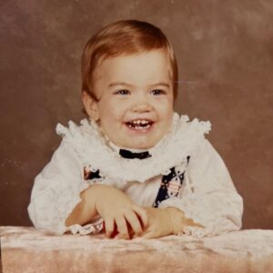 Bellamy Young Instagram - Why is this girl smiling?? Cuz today is the day she got #adopted (lo these many years ago now)! 🥰 
We are all a part of a family- whether it was created by giving, getting, sharing, choosing, or even being chosen.  I celebrate the ENORMOUS LOVE that being #family means- whichever part you play in the equation. 
And I know a lot of you share with me the full hearted grace & deep gratitude of #adoption as part of your lives. I'm sending extra, extra love to you today. 
Everybody, hug those you're walking through this life for me. I'm sending each of you so very much love.
Especially everyone in my equation, in this realm & beyond. ❤️
ps: & a special heap of love to my Aunt Norma whom I ran smack into while cackling, cracking both of our front teeth. (see above) Mine was a baby tooth tho; hers... not so much. Sorry again, Aunt Norma!!!!!!🤦🏻‍♀️🤦🏻‍♀️🤦🏻‍♀️