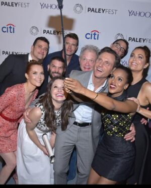 Bellamy Young Instagram - HAPPY #Scandalversary , all you beautiful #gladiators!!! 12 years ago, we leapt #OverACliff together, & we never looked back. I feel SO LUCKY to be a part of this family. I love everyone I know because of this show- & that includes so many of you. 🥰 #Scandal continues to be the gift of a lifetime. Hope each of you is heading into a wonderful weekend. I'm sending you so much love! #ScandalFamForever #TGIT #CheersBaby 🥰🍷🍿🤩🎬🔥👑❤️🎉