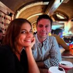 Benedita Pereira Instagram - We can’t hide our dimples ❤️ @charlestw (the funniest grumpy Englishman I know)