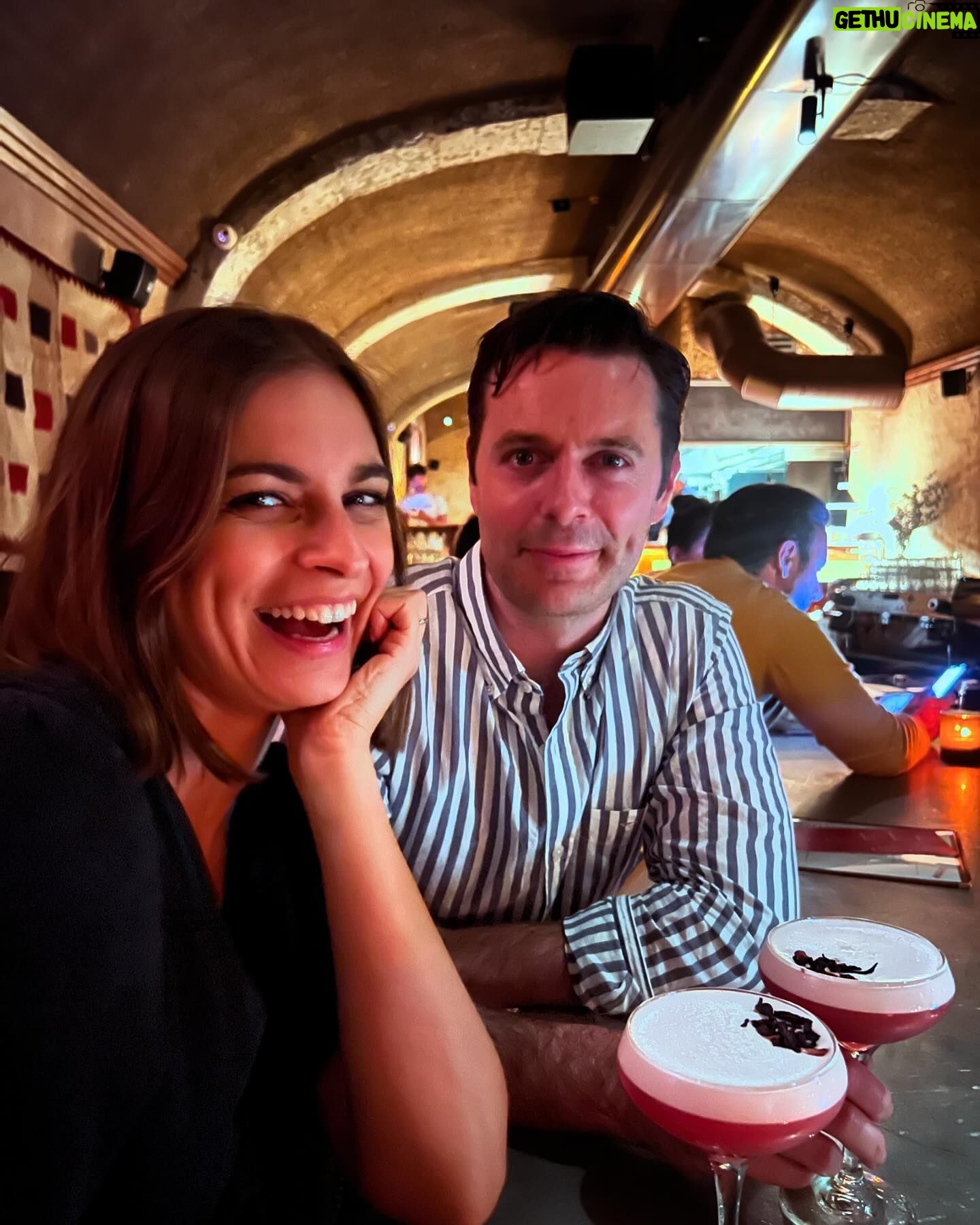 Benedita Pereira Instagram - We can’t hide our dimples ❤️ @charlestw (the funniest grumpy Englishman I know)