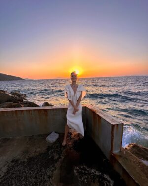 Bengi İdil Uras Instagram - Şubat’a yaz dumpı şoku 🌊 📍Datça