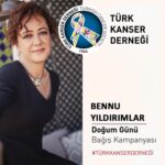 Bennu Yıldırımlar Instagram - Sevgili ailem ve dostlarım, 22 Kasım benim doğum günüm sizlerden hediye ya da kutlama beklemiyorum. Sizlerden iyilik istiyorum 🙏 @turkkanserdernegi için bir kampanya açtım. Büyük küçük fark etmeksizin yapacağınız bağışlar beni çok sevindirecek. Kanser hastası çocuklarımızı, arkadaşlarımızı hatırlayalım ve elimizden geldiğince destek olalım. Şimdiden destekleriniz için teşekkürler.