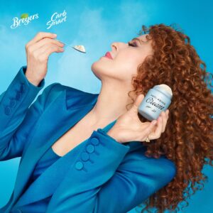 Bernadette Peters Instagram - Psst… want to know my secret to aging well? It’s simply @breyers CarbSmart (#Ad). More than 30 years after my original role as the face of Breyers, I’m back for an encore and feeling young as ever. When it comes to aging, that’s what really matters—88% of Americans 55  agree aging well should be about how you FEEL not how you LOOK. That’s why we reimagined Breyers CarbSmart as an “Anti-Aging Cream”. Learn more and get a CarbSmart coupon at the link in @breyers bio.

NO PURCH NEC. 50 US/DC 18  . Ends when 1,000 prizes are claimed or 7/4. Rules: https://www.breyers.com/antiagingcream. *The Breyers CarbSmart Young At Heart Index, 2024.