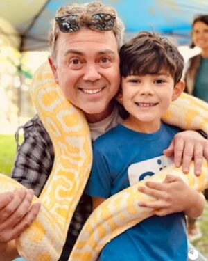 Beth Dover Instagram - Happy Father’s Day to this Dad who will hold the giant Boa Constrictor while I hang out in the corner back there. We love you @joelotruglio , simply the best #happyfathersday