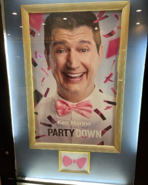 Beth Dover Instagram - Had so much fun at the Party Down premiere last night! The show insanely funny and I can’t wait to watch the rest! The gang is back together Whee!!! Special shout-out to my BIL @blt777 who planned such a great event! 👏👏👏 @partydownstarz #dronandcramsey