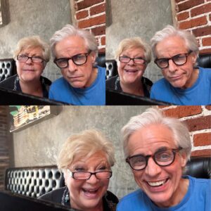 Beth Maitland Instagram - When white haired people read a menu. Best to stand back a bit. @christianjleblanc @youngandrestlesscbs @cbstv #depthperception #readersforbeginners
