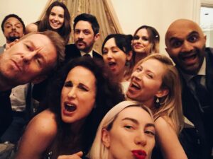 Beth Riesgraf Instagram - #Lovestruck slumber party ❤️