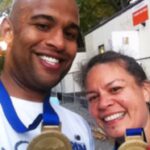 Beth Littleford Instagram - 10 months ago Yasir Salem lost his beloved wife Gwen to a rare form of lung cancer. He founded @gwenfoundation the Gweneviere Mann Foundation (501c3) and set out to run 50 marathons in 50 states over the course of 1 year to raise awareness about early detection and raise funds for their programs. He’s just hit the 44 marathon/state mark and soon will be running marathon #50, culminating the campaign with the 50in50 fundraising brunch on 11/2/2019 in NYC the day before the NYC Marathon, and they’ll be awarding their first grant. Please join: https://www.eventbrite.com/e/gwen-mann-foundation-50in50-finale-brunch-fundraiser-tickets-67933403639