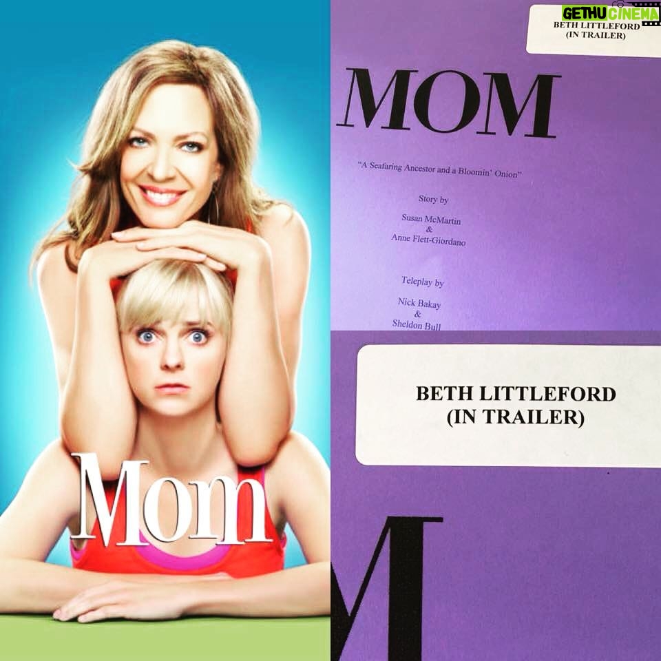 Beth Littleford Instagram - Playing a mom on #Mom tonight 11/16 at 9 PM on #CBS. Only one scene, but this marks the fourth time I play a mom who walks in on her son in a compromising position. Freudian much? @annafaris @allisonbjanney @mimikennedyla @jaimepressly @mom_cbs @cbstv