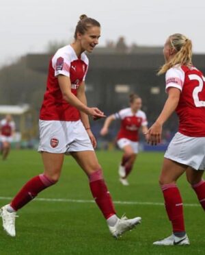 Beth Mead Instagram - Vivi thank you for all you have done, Arsenal won’t be the same without you. 😞 A record breaker, a baller, the goat, the ultimate goal scorer, the list could go on. I’m very honoured & privileged to have played 7 amazing years as your team mate and watch you shine on the daily, which I know you’ll continue to do and shine even brighter. You’ll be missed massively but thank you again for what you have done for this club, LEGEND. We love you 🥹❤️

@viviannemiedema